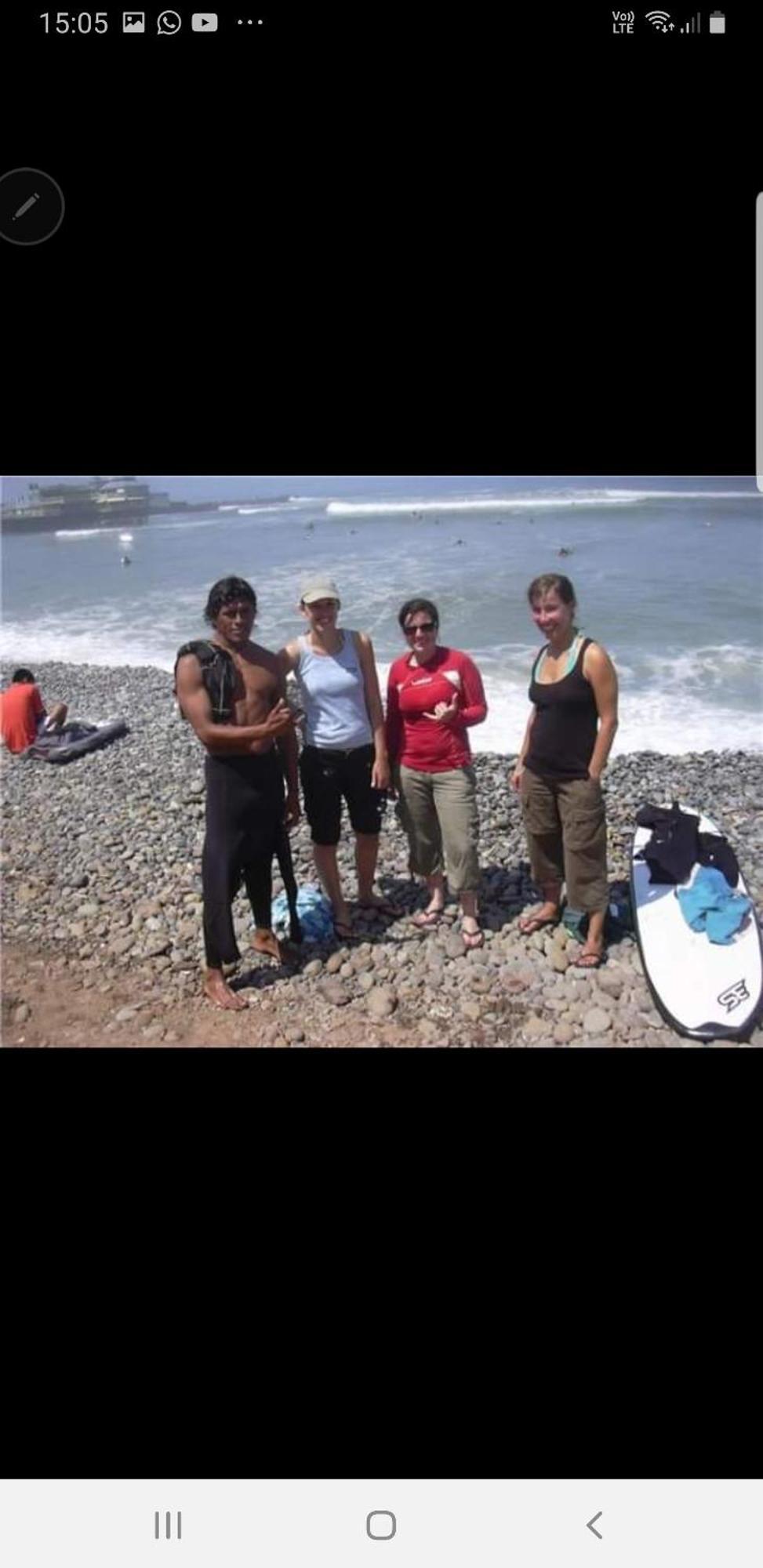Huanchaco Surf Camp Apartamento Exterior foto