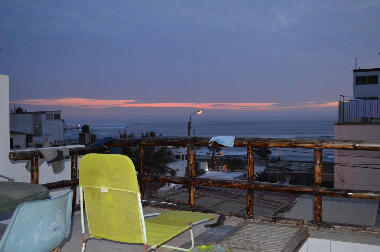 Huanchaco Surf Camp Apartamento Exterior foto